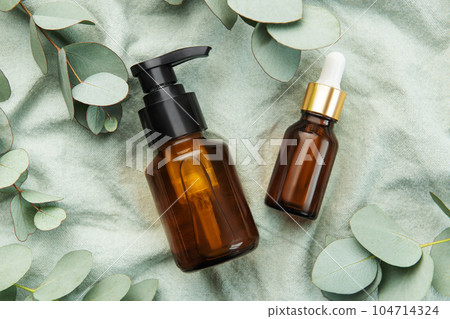 Massage and spa products with eucalyptus Massage and spa products with eucalyptus 104714324