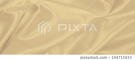 Smooth elegant golden silk or satin luxury cloth texture as wedding background. Luxurious Christmas background or New Year background design. In Sepia toned. Retro style Smooth elegant golden silk or satin luxury cloth texture as wedding background. Luxurious Christmas background or New Year background design. In Sepia toned. Retro style 104715833