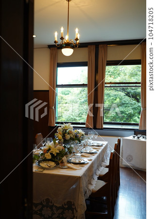 Western-style dining room Western-style dining room 104718205