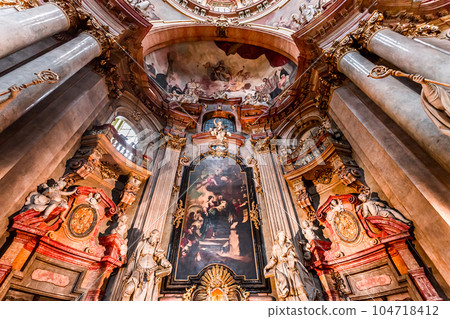 Saint Nicholas church, Mala Strana, Prague Saint Nicholas church, Mala Strana, Prague 104718412