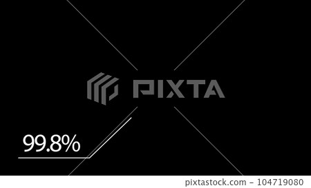 Line with percentages on a dark background. HUD elements. Hud callout scoreboard. Copy space for text, presentation. Information, Business, infographic, advertising concept. 3D animation. Line with percentages on a dark background. HUD elements. Hud callout scoreboard. Copy space for text, presentation. Information, Business, infographic, advertising concept. 3D animation. 104719080