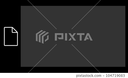 A shortcut with background for text, infographics. Copy space for text. Information, Business, infographic, advertising concept. For title, text, presentation. 3D animation 104719083