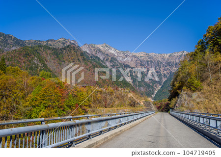秋葉奧飛騨溫泉鄉“北阿爾卑斯山大橋” 秋葉奧飛騨溫泉鄉“北阿爾卑斯山大橋” 104719405