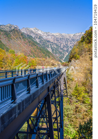 秋葉奧飛騨溫泉鄉“北阿爾卑斯山大橋” 秋葉奧飛騨溫泉鄉“北阿爾卑斯山大橋” 104719419