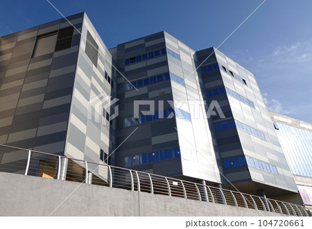 Kiev, Ukraine October 14, 2021: New city quarter with high-rise buildings in the city of Kiev Kiev, Ukraine October 14, 2021: New city quarter with high-rise buildings in the city of Kiev 104720661