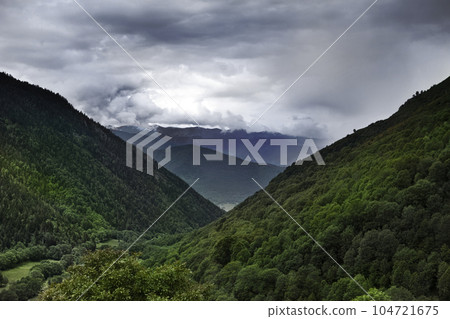 Facing French mountains Facing French mountains 104721675