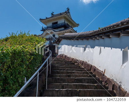 夏季藍天和掛川城守,靜岡縣掛川市 夏季藍天和掛川城守,靜岡縣掛川市 104722059