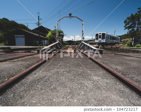 Turntable at Tenryu Futamata Station 104723217