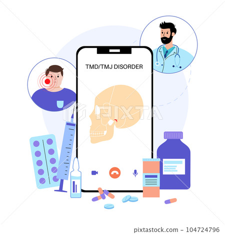 TMD TMJ disorder TMD TMJ disorder 104724796