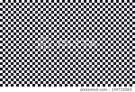 Black and white checkered background. Seamless square grid pattern. 104726069