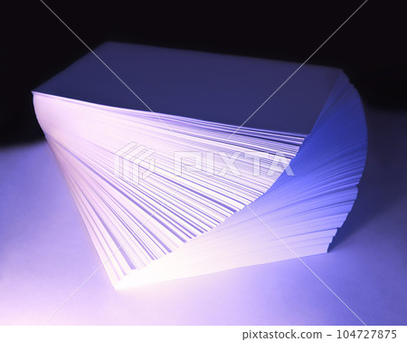 Abstract background from white sheets of paper Abstract background from white sheets of paper 104727875