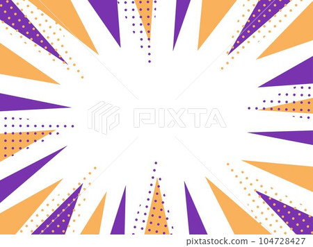 Autumn pop concentration line 104728427