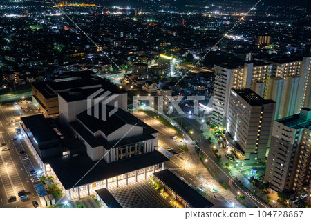 加城中央展望台的夜景 104728867