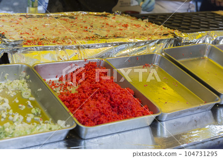 Takoyaki Flour Food Teppanyaki Stall Fair Fair 104731295