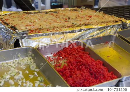 Takoyaki Flour Food Teppanyaki Stall Fair Fair 104731296