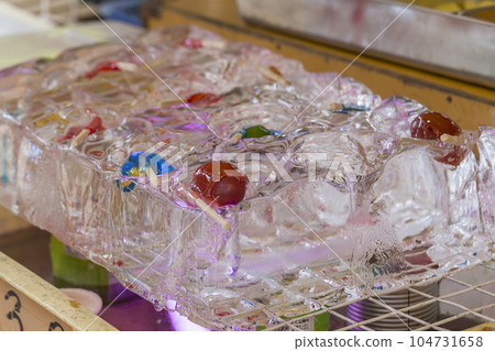 Festival, ice, candy, stalls, candies, candies, Japanese sweets, fairs, stalls, fairs Festival, ice, candy, stalls, candies, candies, Japanese sweets, fairs, stalls, fairs 104731658