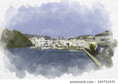 水彩風格相生 Cosmo Marina(兵庫縣相生市) 水彩風格相生 Cosmo Marina(兵庫縣相生市) 104732435