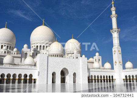 Mosque in Abu Dhabi, UAE 104732441