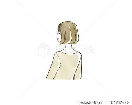 A woman who is shocked A woman who is shocked 104732680