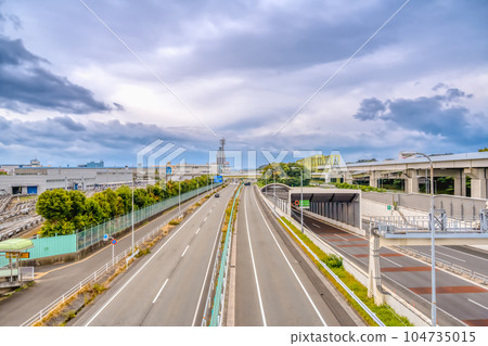 Cityscape of Yokohama City, Kanagawa Prefecture Namiki Chuo Station 104735015