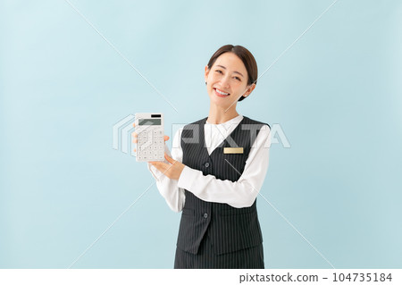 女商人制服電腦 104735184