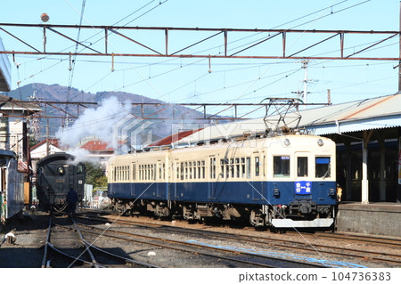 舊近鐵421號列車現役,後報廢,大井川鐵道,新金谷站,2008年,紀實照片 舊近鐵421號列車現役,後報廢,大井川鐵道,新金谷站,2008年,紀實照片 104736383