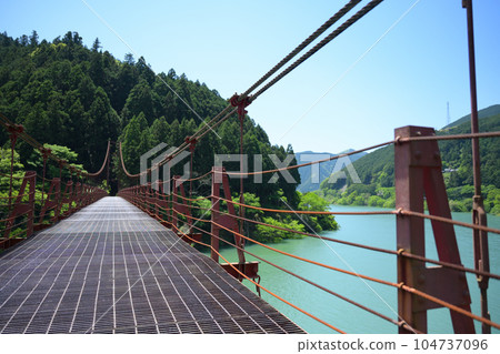 Zao Bridge Wakayama Prefecture Suspension Bridge 104737096