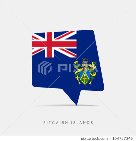Pitcairn Islands flag bubble chat icon Pitcairn Islands flag bubble chat icon 104737346