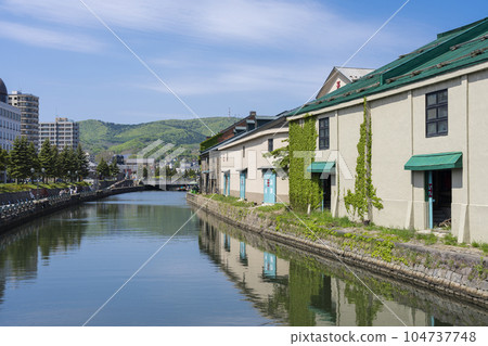 小樽運河的風景 小樽運河的風景 104737748