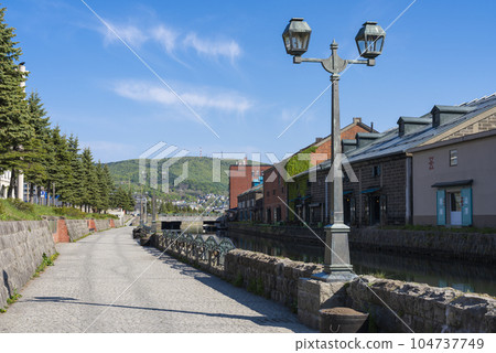 小樽運河的風景 104737749