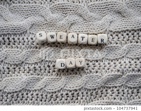 World sweater day World sweater day 104737941