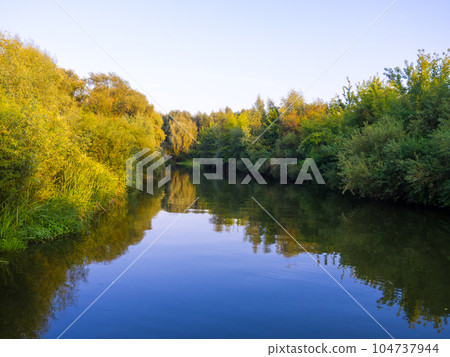 The Styr river in Lutsk, Ukraine The Styr river in Lutsk, Ukraine 104737944