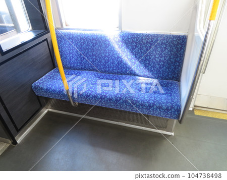 火車優先座椅椅子藍色 104738498
