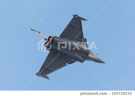French Air Force Rafale fighter afterburner French Air Force Rafale fighter afterburner 104738533