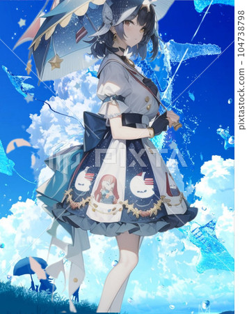 夏日的天空 夏日的天空 104738798