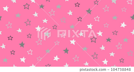 Seamless pattern falling stars confetti Seamless pattern falling stars confetti 104738848