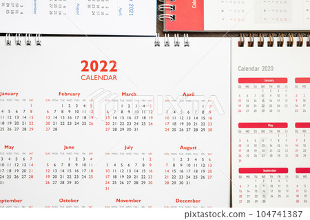 2022 calendar page background business planning appointment meeting concept 2022 calendar page background business planning appointment meeting concept 104741387