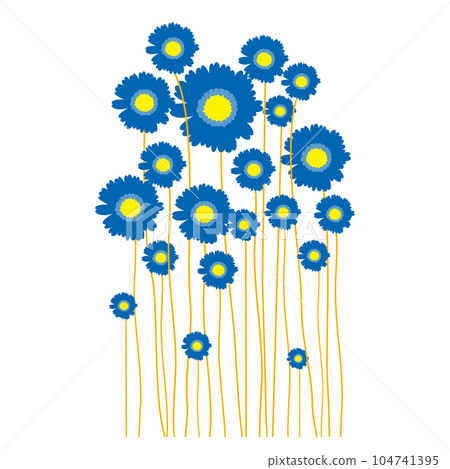 Spring flower. Early spring flowers isolated on White Background. Flower Beautiful Illustration. 104741395
