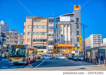 Urban scenery of Fujisawa City, Kanagawa Prefecture Shonandai Station 104741983