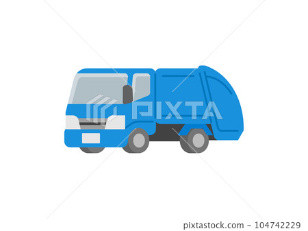 Working car/garbage truck Working car/garbage truck 104742229