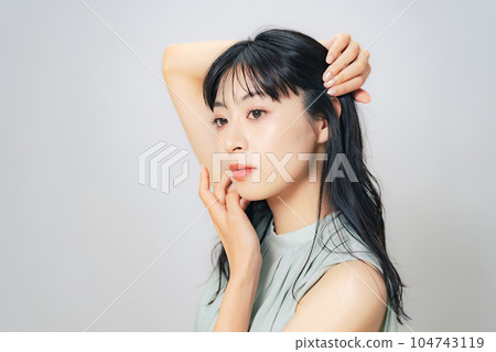 Women's beauty image skin care cosmetics Women's beauty image skin care cosmetics 104743119