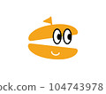 color hamburger character 2 104743978
