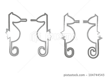 2024年令和6賀年片海馬刷 104744543