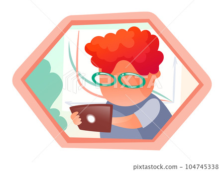 Data analysis teamwork. Businessman is analyzing business strategy. Template for financial planning 104745338