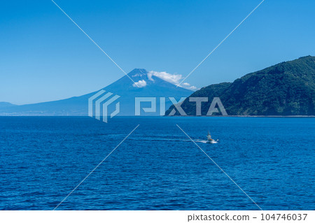 Mt. Fuji from Suruga Bay Mt. Fuji from Suruga Bay 104746037