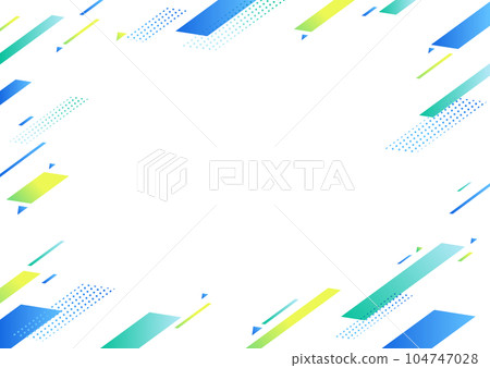 Blue business IT growth geometry background illustration material Blue business IT growth geometry background illustration material 104747028