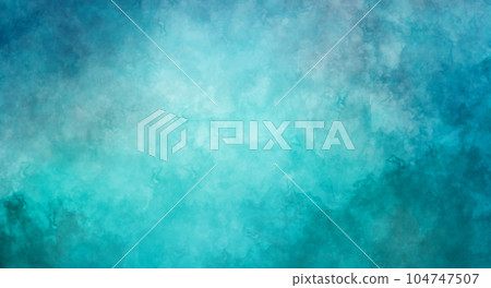 Blue green watercolor background design abstract painting art texture with stained smudged marbled pattern and teal turquoise blurred gradient colors in textured painted banner backdrop background Blue green watercolor background design abstract painting art texture with stained smudged marbled pattern and teal turquoise blurred gradient colors in textured painted banner backdrop background 104747507