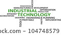 word cloud - industrial technology 104748579