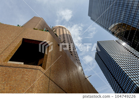 Looking up at Osaka Maru Building (taken on May 27, 2023) Looking up at Osaka Maru Building (taken on May 27, 2023) 104749226