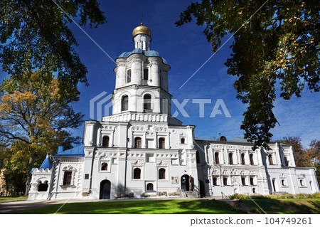 Chernihiv, Ukraine October 7, 2021: Chernihiv collegium secondary and higher spiritual education in the city of Chernigov Ukraine 104749261